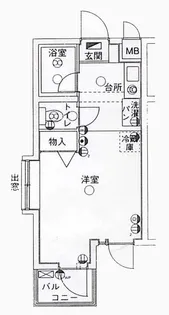 菱和パレス池袋本町【3階】の間取り