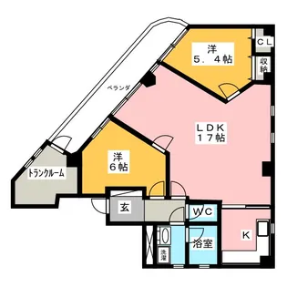 エクセレントパセール【2階】の間取り