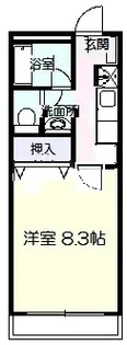 清藤マンション【4階】の間取り