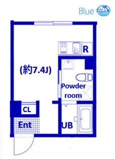 Luna Crescente Kawasaki【1階】の間取り