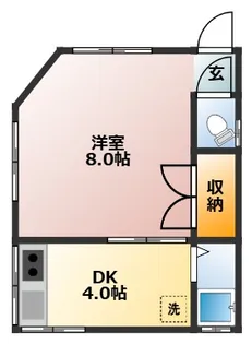 コーポまこと【1階】の間取り