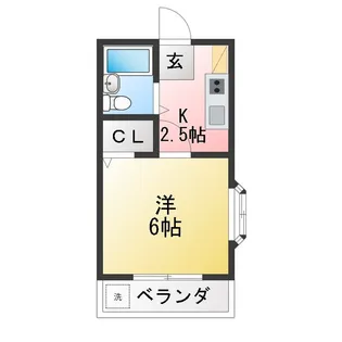 HIROMI HOUSE【2階】の間取り