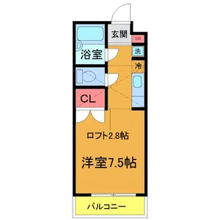 キャスル本郷【2階】の間取り