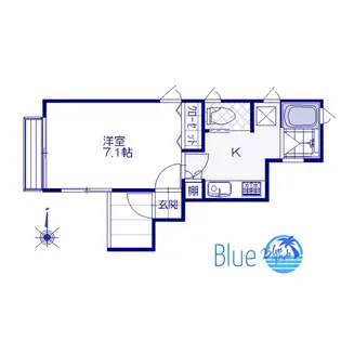 トレリス【2階】の間取り