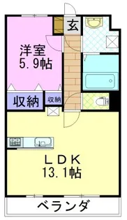グラン・セトル【3階】の間取り