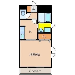 ウエスト5【2階】の間取り