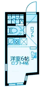 ユナイト小倉ポンテ・ディ・リアルト【1階】の間取り