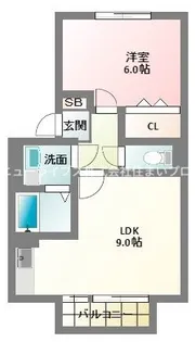 ラエスタシオン3【1階】の間取り