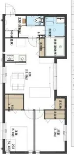 コンシアージュ船橋サウス【2階】の間取り