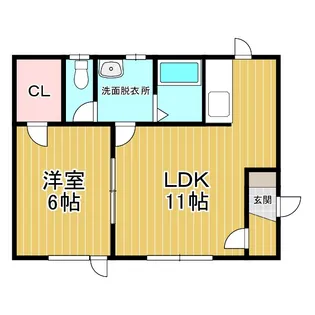 CLASSE【1階】の間取り