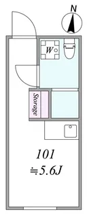 trias332【1階】の間取り