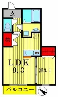 ペレグリン【2階】の間取り