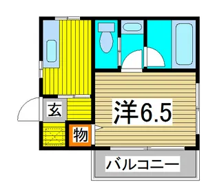 メゾンオリーブ【2階】の間取り