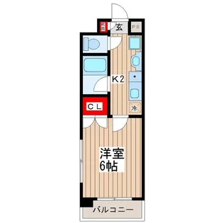 モンシェール吾妻橋【3階】の間取り