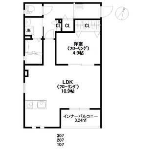 GRAN COURT【3階】の間取り