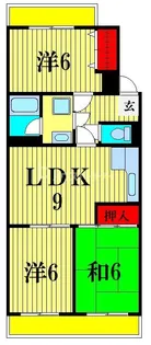 第三春実マンション【4階】の間取り