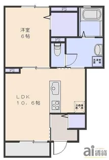 SKソレイユ【1階】の間取り