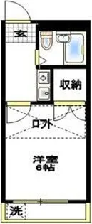 戸塚レ・フレール【2階】の間取り