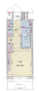 プレリス太閤通セルシア【2階】の間取り