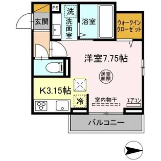 RISE【1階】の間取り