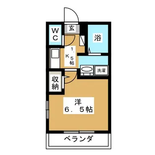 クレセントフクミ【2階】の間取り