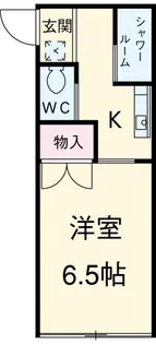 パティオレオン【1階】の間取り