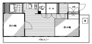 コーポ綱島【4階】の間取り