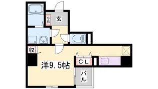 エトワール衣掛【3階】の間取り
