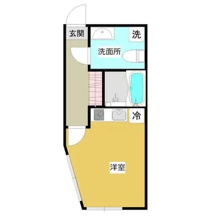 クレフラスト北久里浜【2階】の間取り