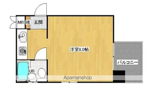 エスポワール香椎【3階】の間取り