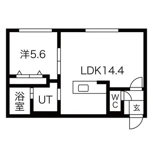Le cherien jardin(ルシェリアガーデン)【3階】の間取り