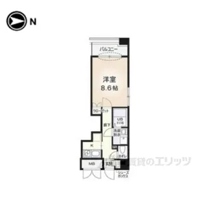エアリーアベニュー【4階】の間取り