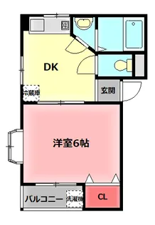 サンシャイン八雲【2階】の間取り