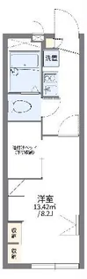 レオパレスnono【2階】の間取り