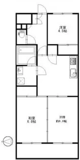 ディアヒルズ【4階】の間取り