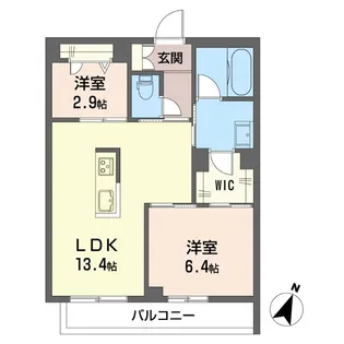 EPIC【1階】の間取り