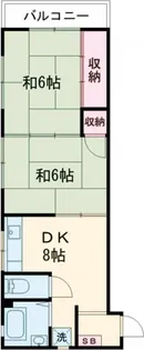 ハルプライム【2階】の間取り