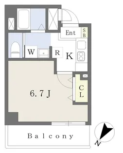 みおつくし此花【7階】の間取り