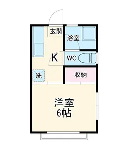 メゾン東横【1階】の間取り