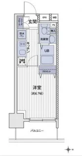 エスティメゾン大島【2階】の間取り