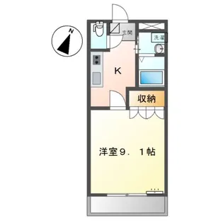 グランド ボヌール【3階】の間取り