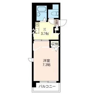 アレグレス新横浜【4階】の間取り