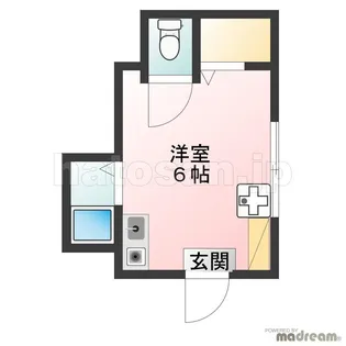 トノブール西荻【2階】の間取り