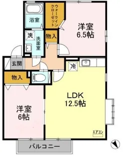 ラファエルVII【2階】の間取り