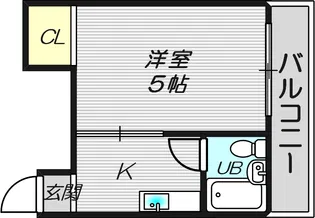 クリスタル高倉【2階】の間取り