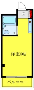 アテネハイム【1階】の間取り