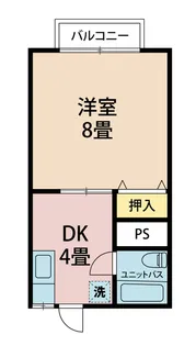 陽光台ハイツ【1階】の間取り