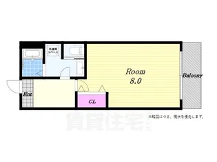 プランドールDG【5階】の間取り
