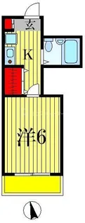 クリオ北松戸壱番館【2階】の間取り
