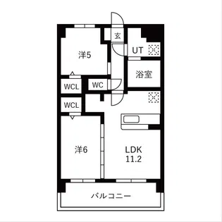 Y&M 祇園【3階】の間取り